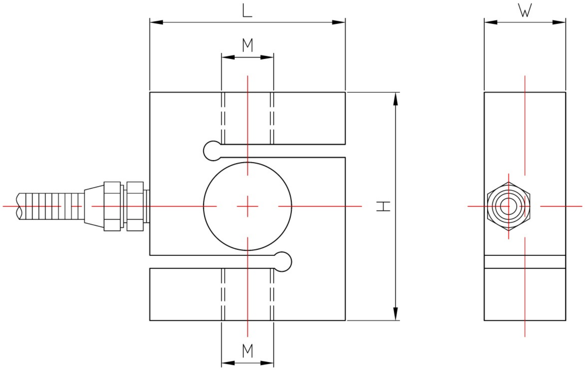 LCZ-204C尺寸圖 LCZ-204C尺寸圖